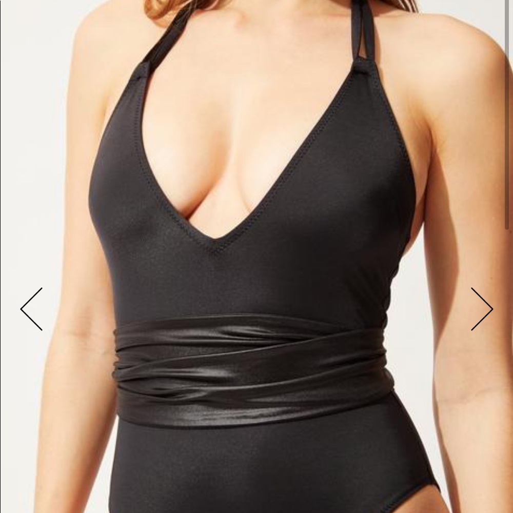 Solid & Striped The Lou One Piece Black (XS) NWT - Picture 7 of 15